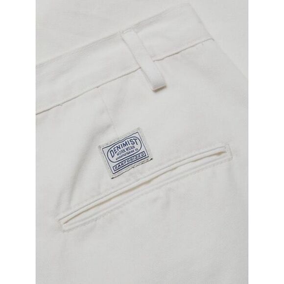 Denimist Women's White Wide Leg Relaxed Blair Double Pleated Pant Size 32 NWOT - Picture 4 of 14